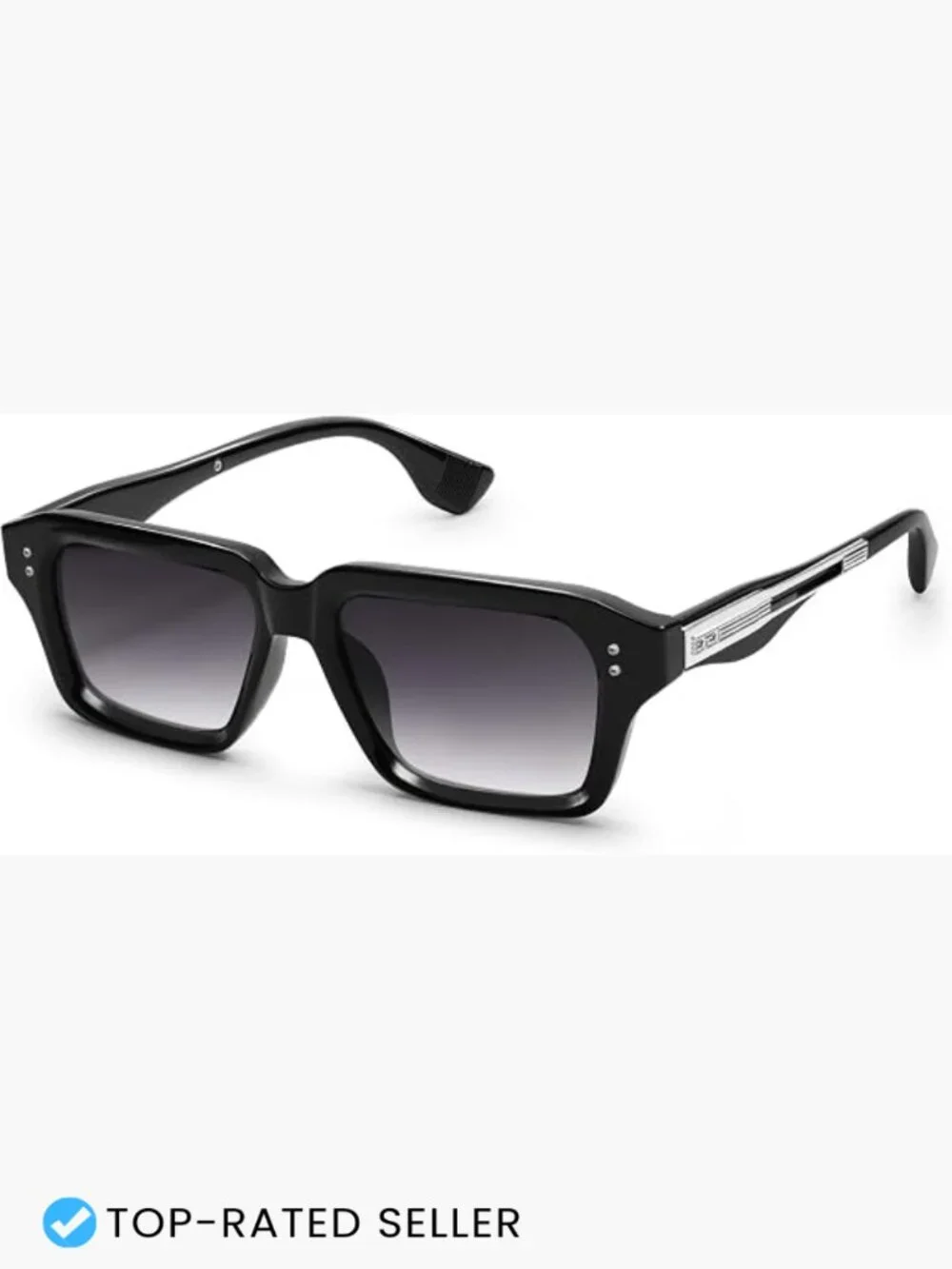 Square Frame Sunglasses for Men Fashion Designer Shades UV400 Protection